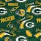 Licensed NFL Green Bay Packers Retro Cotton 14837-D Fabric by the Yard